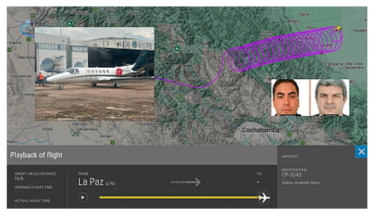 IDENTIFICAN A TRIPULANTES DE AERONAVE DESAPARECIDA